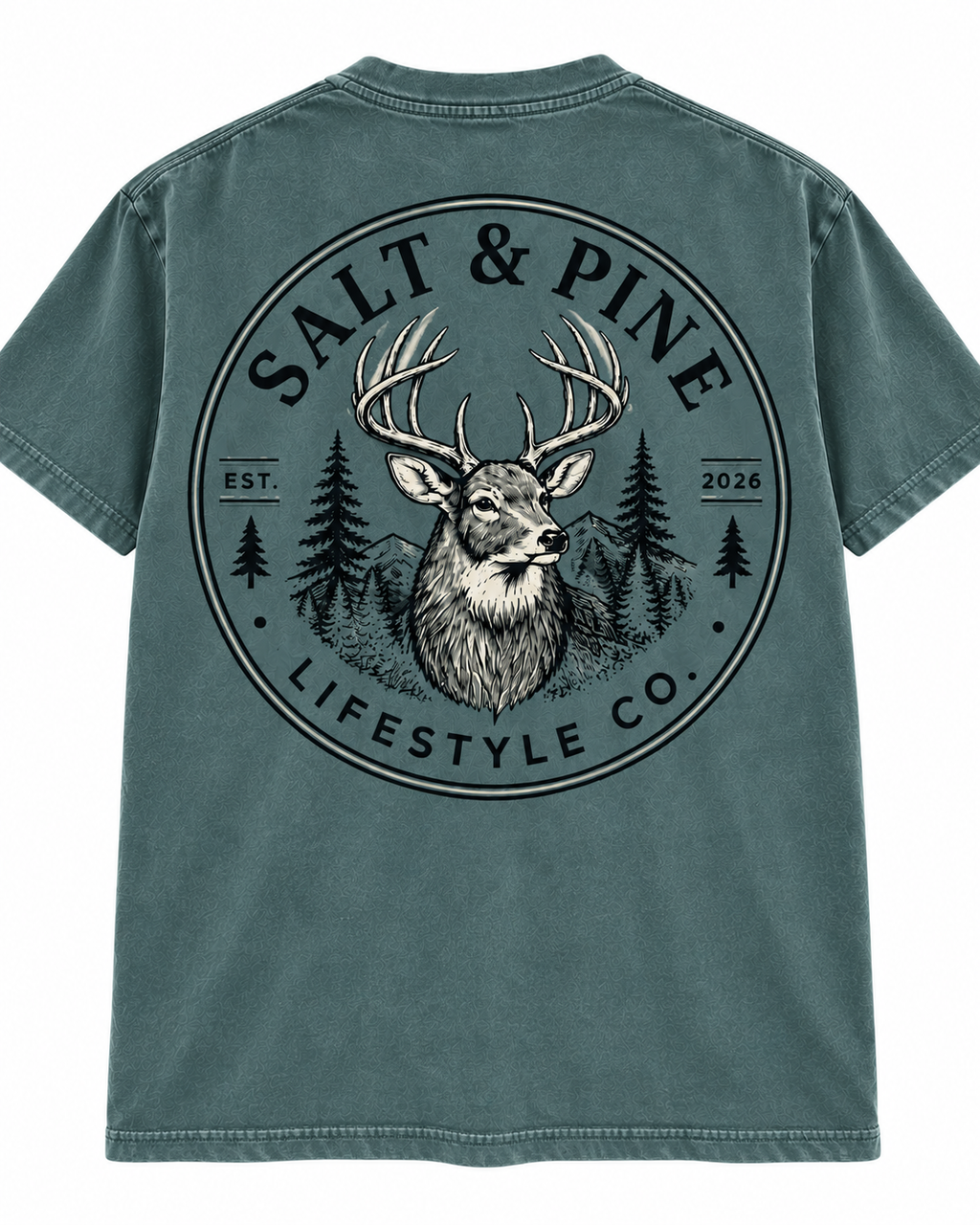 Salt & Pine Whitetail Tee