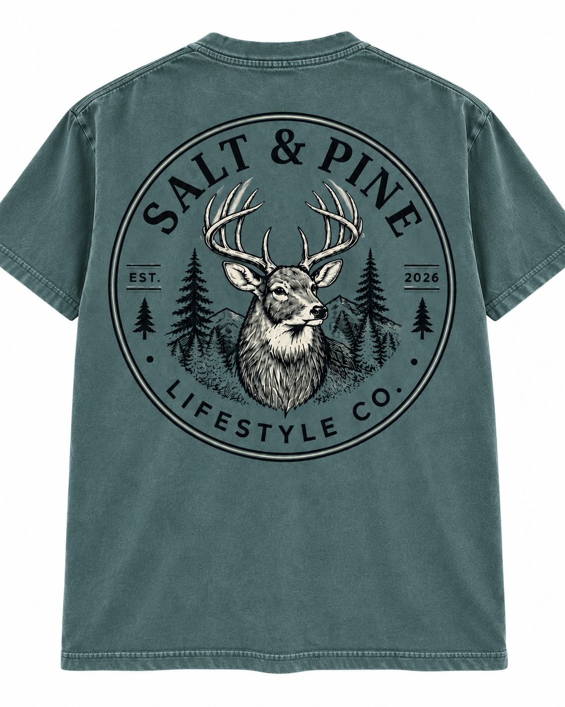 Salt & Pine Whitetail Tee