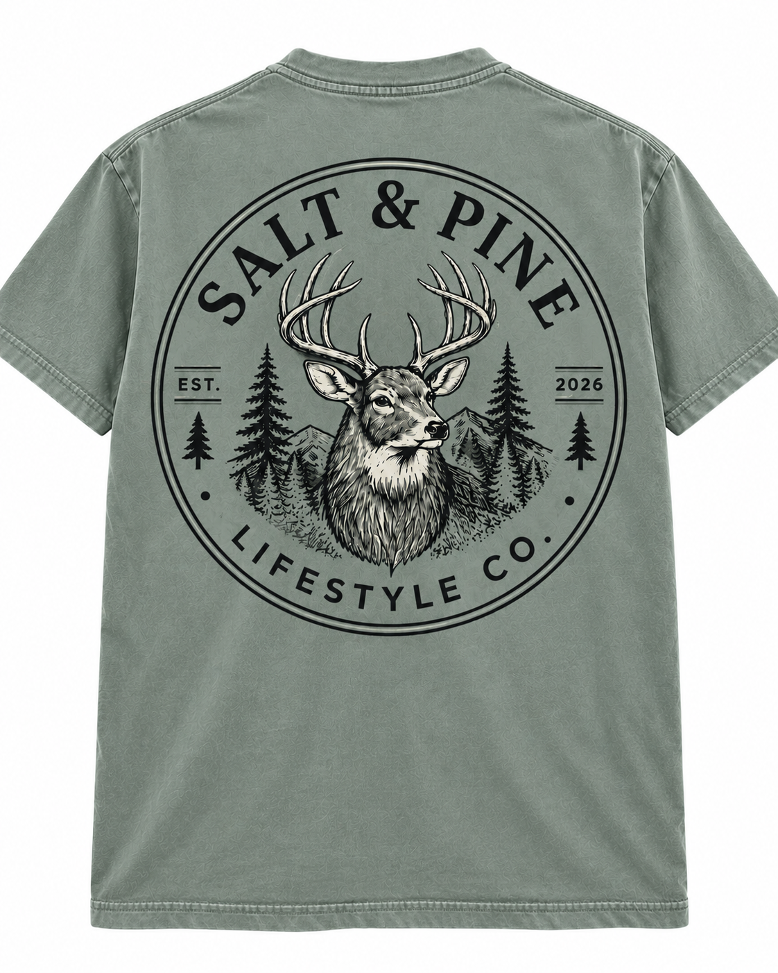 Salt & Pine Whitetail Tee