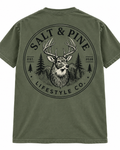 Salt & Pine Whitetail Tee