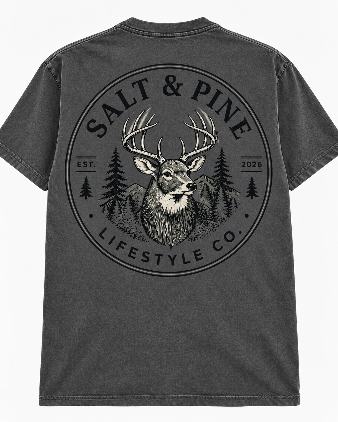 Salt & Pine Whitetail Tee