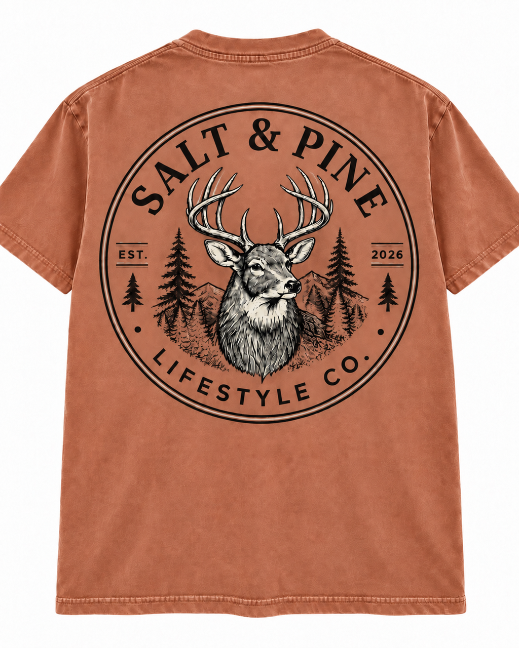 Salt & Pine Whitetail Tee