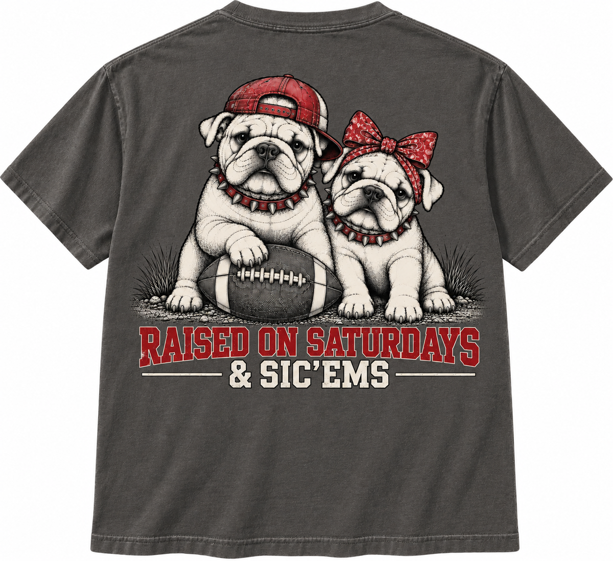 Raised on Saturdays & Sic’ems Tee