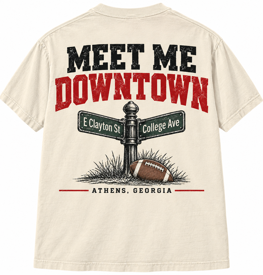 Meet Me Downtown – Athens Tee