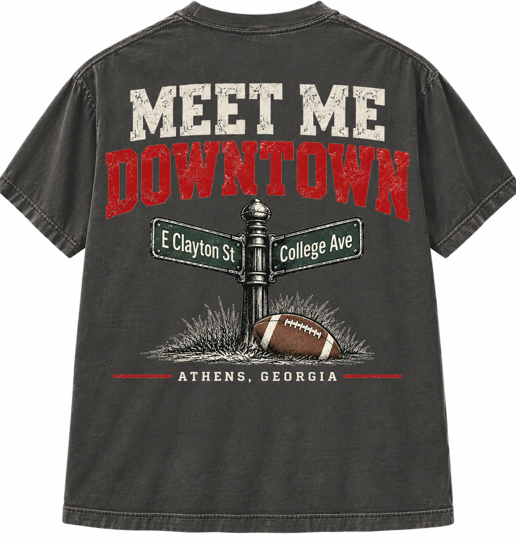 Meet Me Downtown – Athens Tee