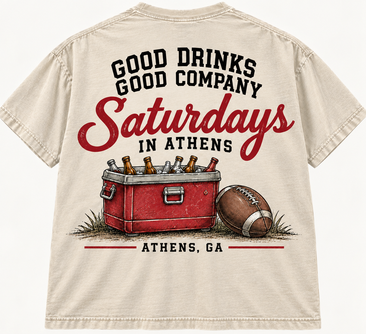 Saturdays in Athens Comfort Colors Tee