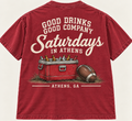 Saturdays in Athens Comfort Colors Tee