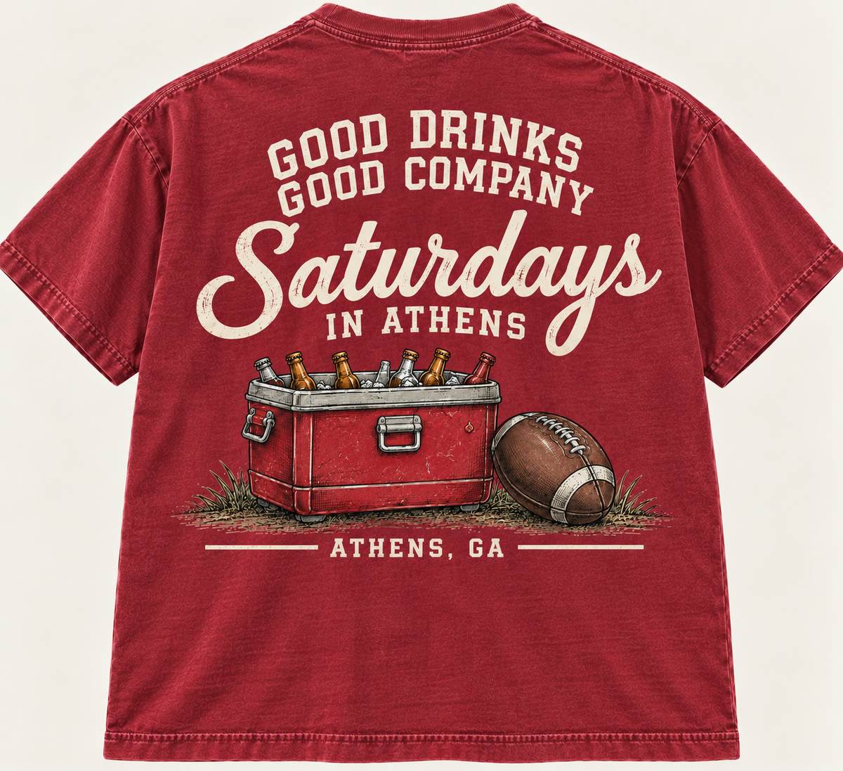 Saturdays in Athens Comfort Colors Tee